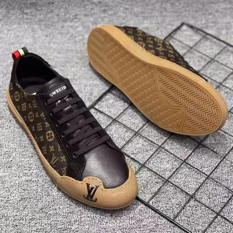 Men's Leisure Casual Leather Sneakers