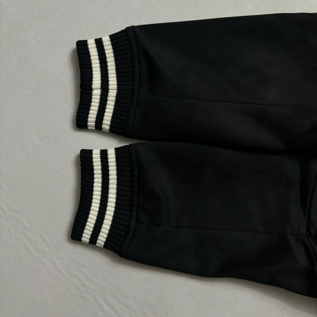 New Unisex Aviator Suede Floral Baseball Jacket 1024101007