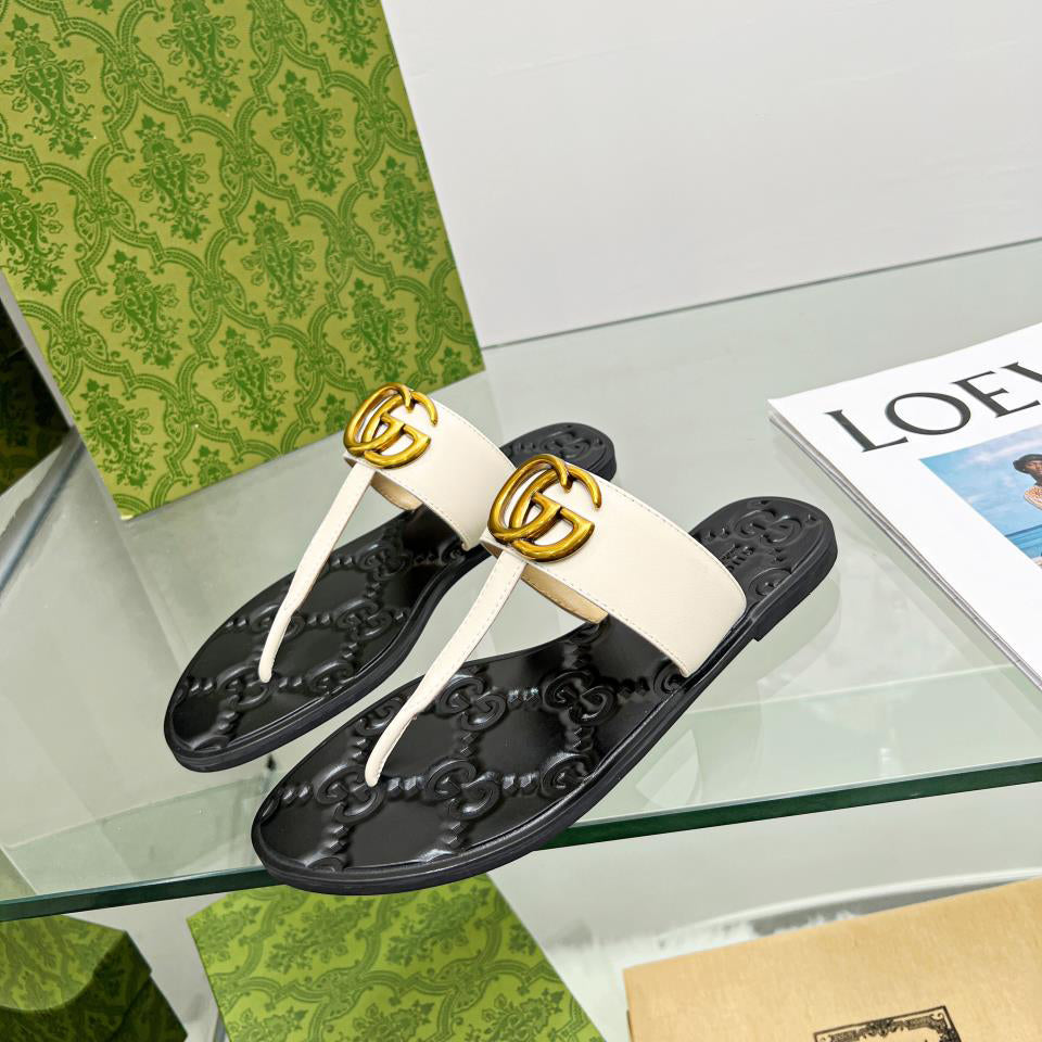 print couple flip flops 03062