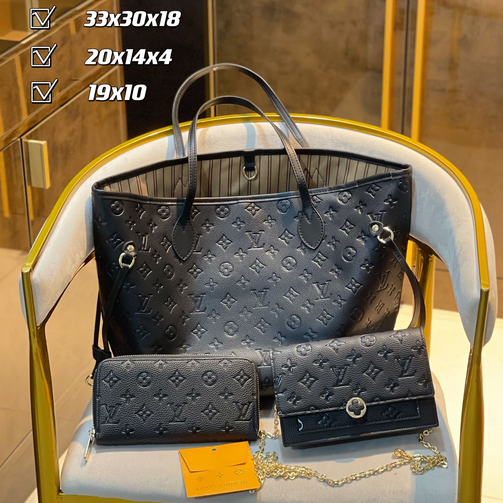 New fashion design style all-match three-piece bag XC7040718