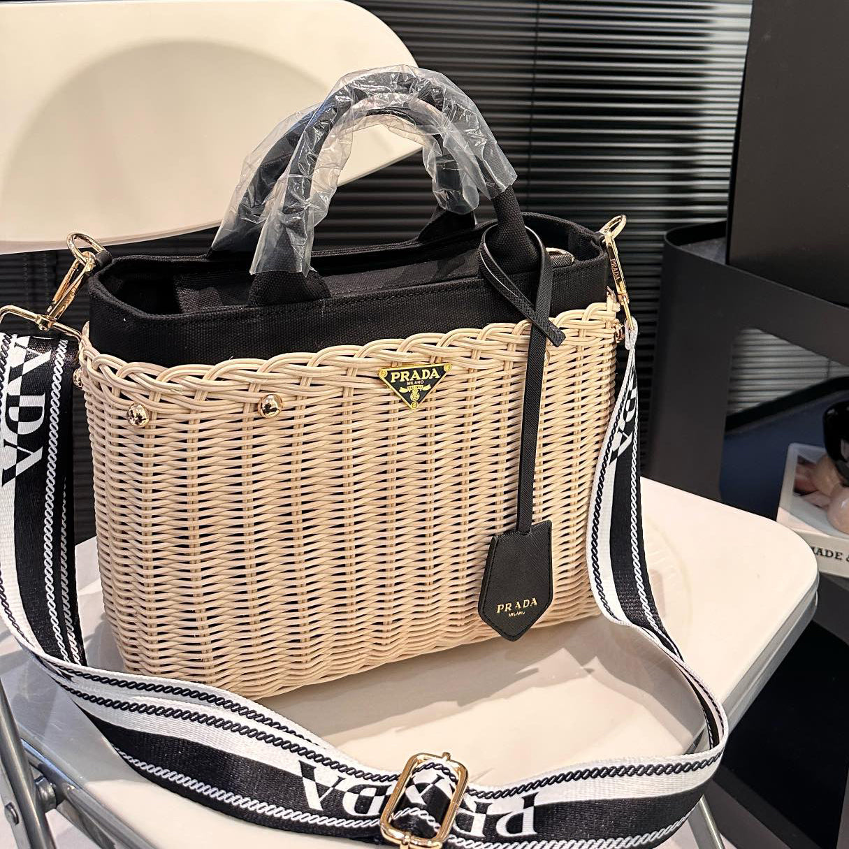 PRD summer fashion woven bag 0724041117