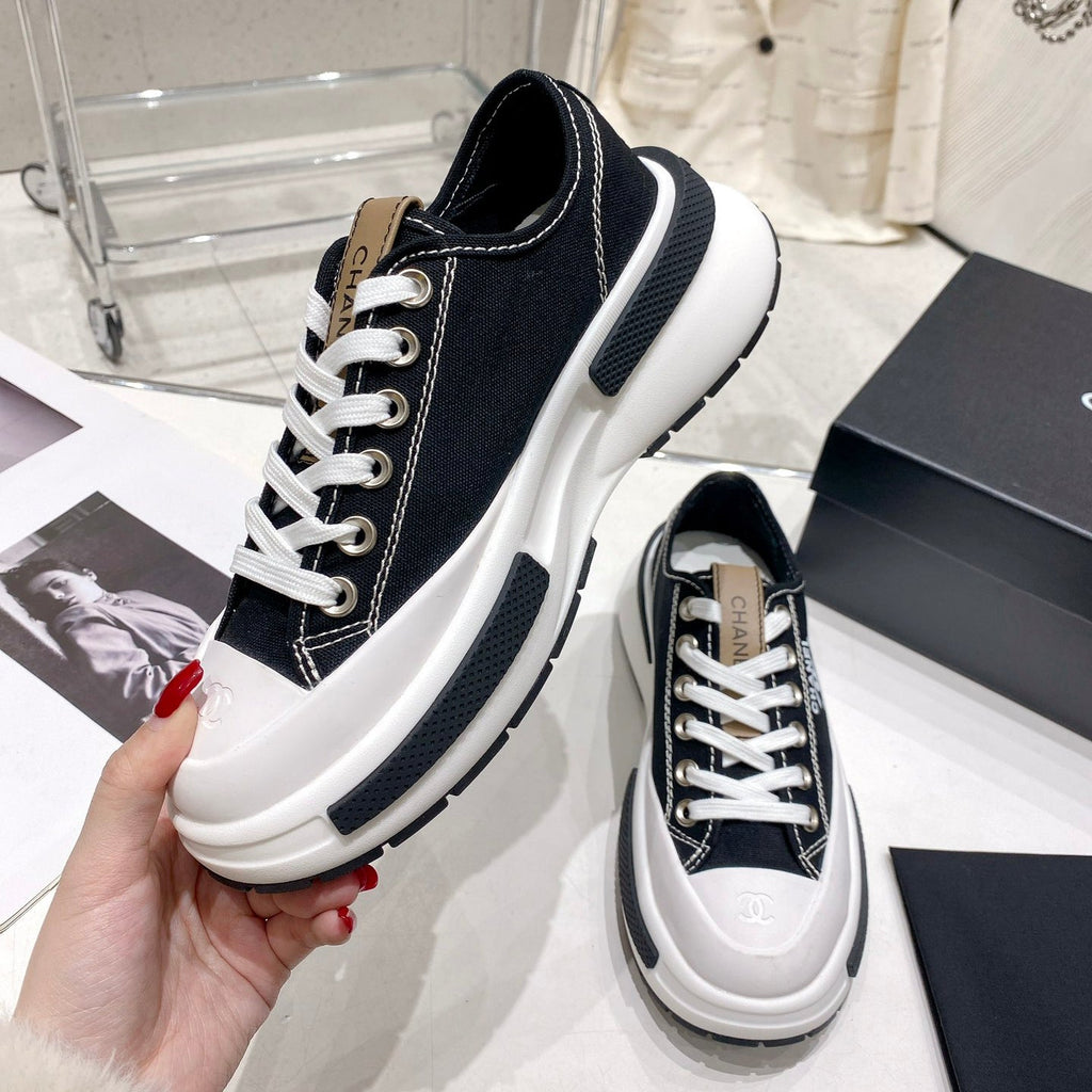High top vintage classic women's casual shoes