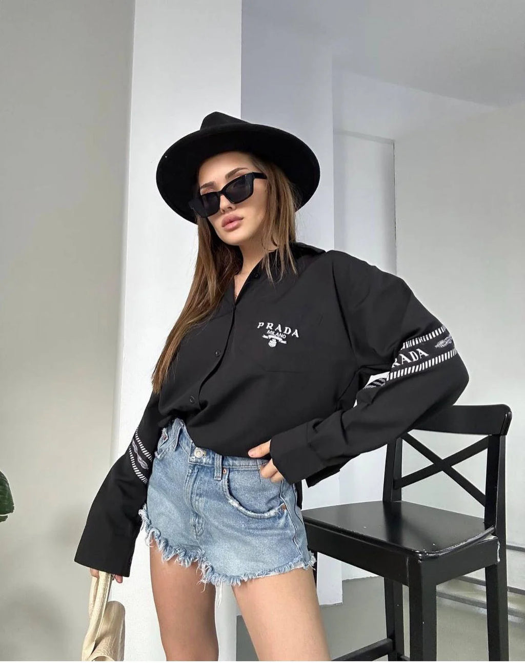 New Ladies Loose Casual Elegant Shirt 102402109