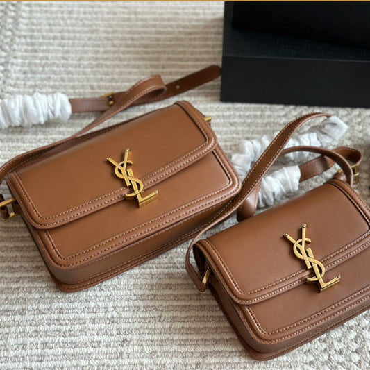 YS Toothpick pattern Box leather bag fb0424091025