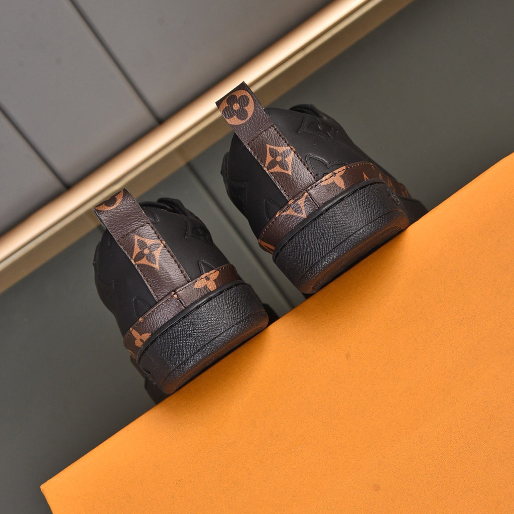 Leisure Pattern Two Tone Trendy Low-top Shoes