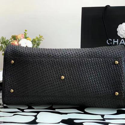 TOTE BAG IN GOLDTONE MENTAL