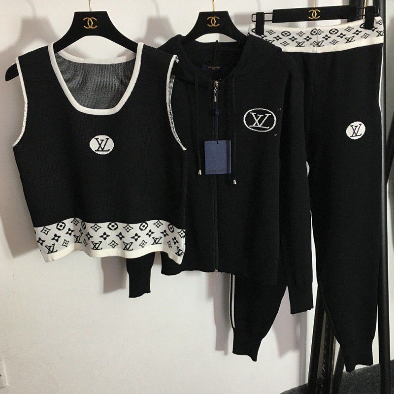 New fashion knitted casual set PD1023101811