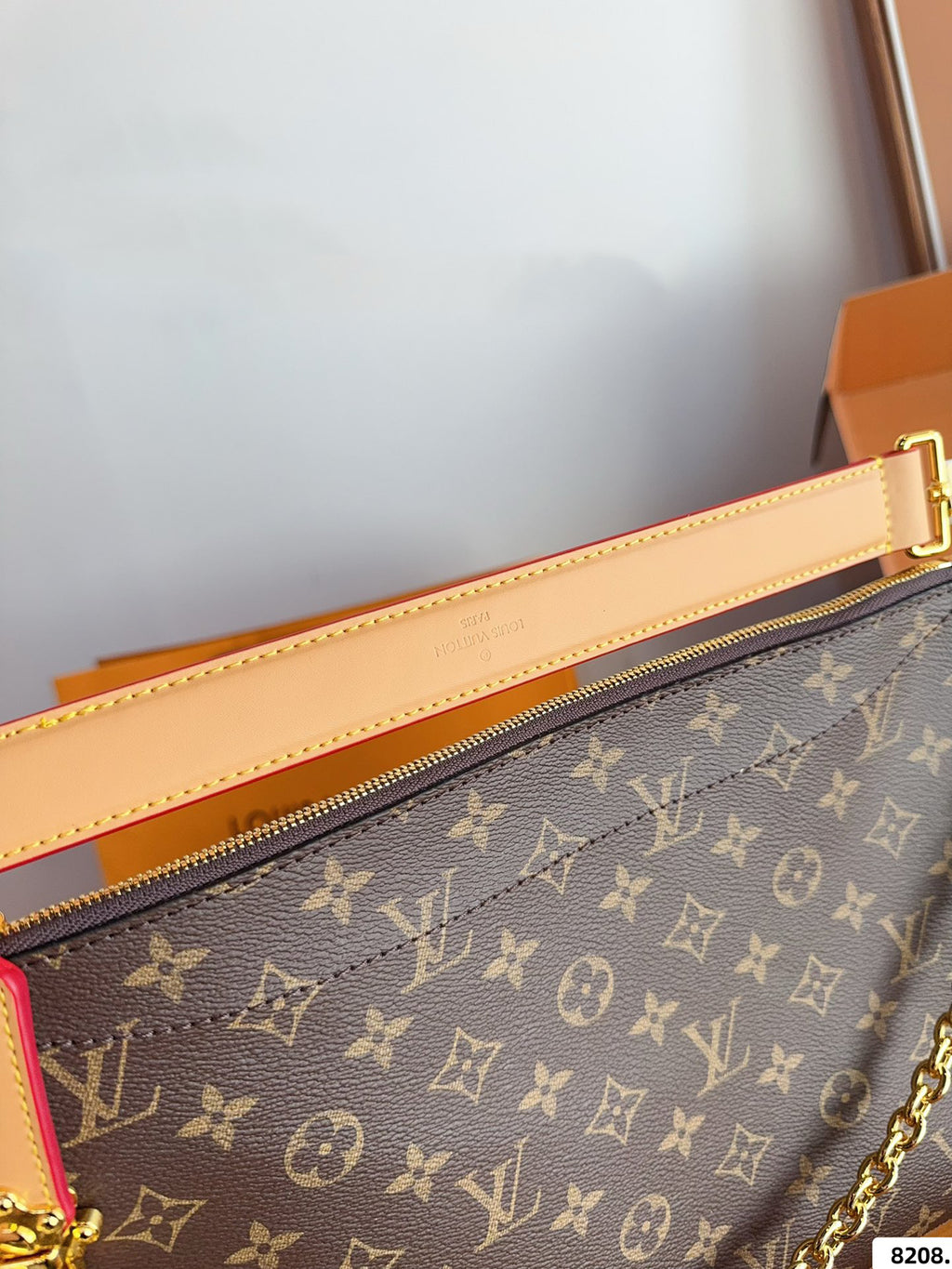 V fashion luckytrunk print shoulder bag 0724102201