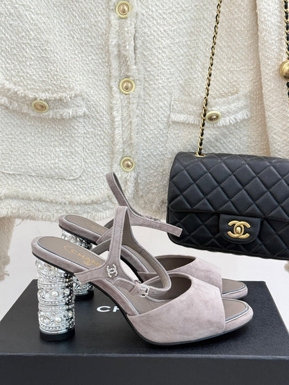 CNL fashion diamond heel high heels 0725042808