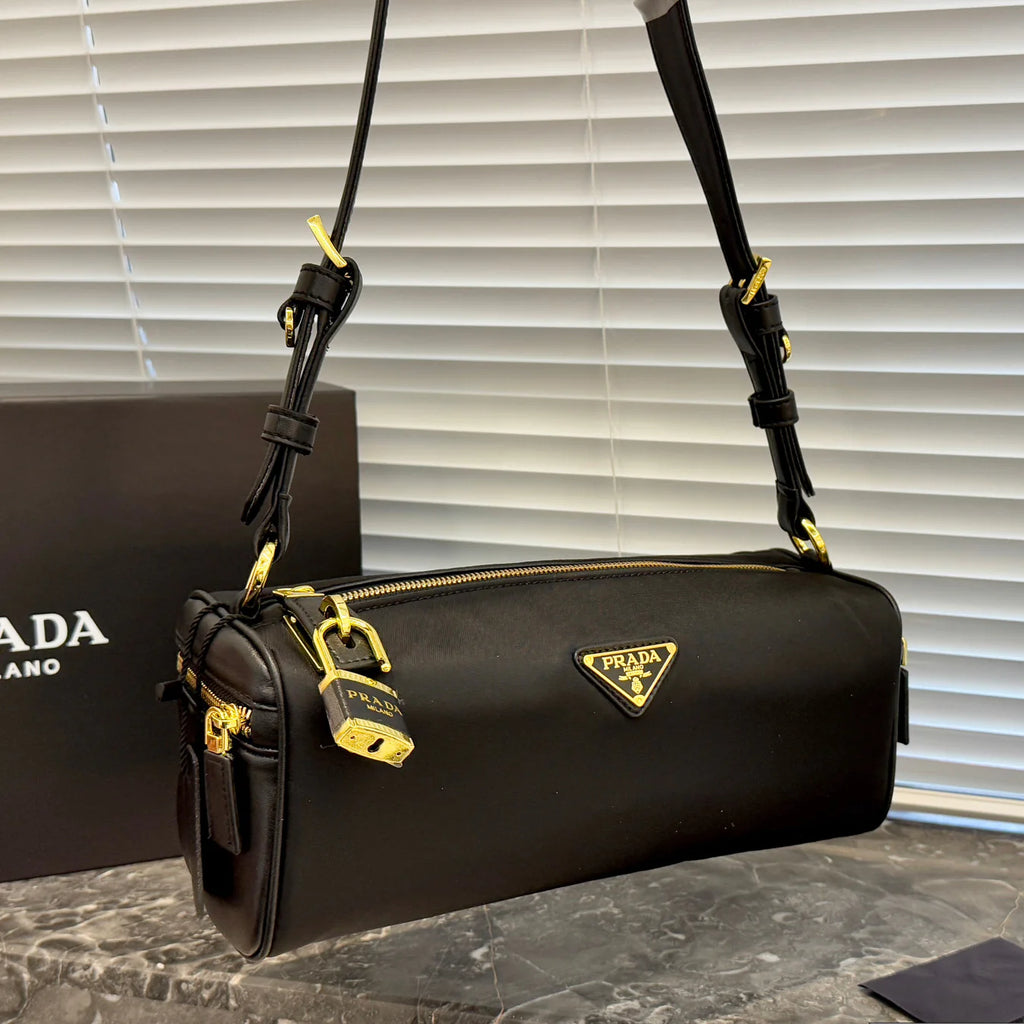 Cylinder Lock Bag Underarm Bag 1925012005