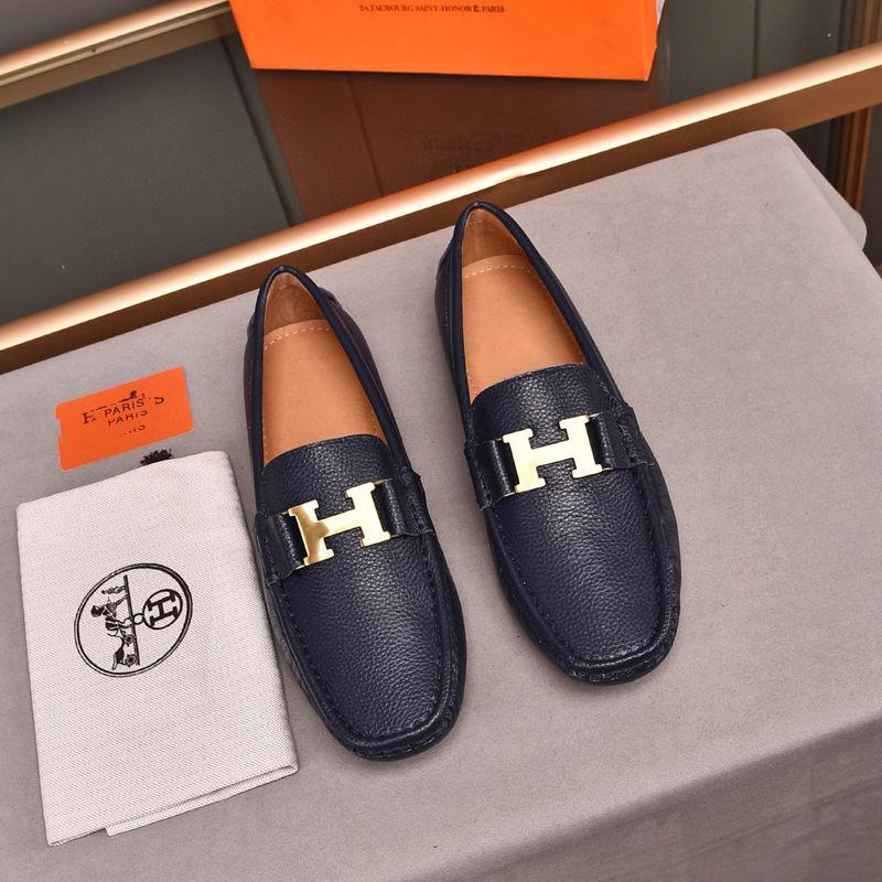 Genuine Leather Casual Comfortable Men's Slip-on ShoesPD05202412401