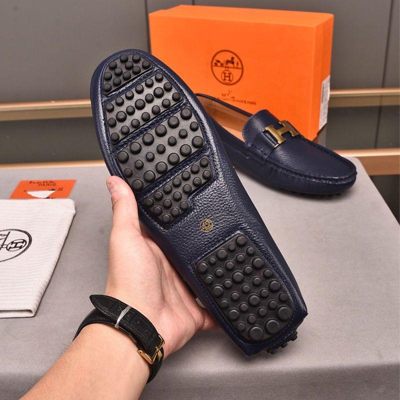 Genuine Leather Casual Comfortable Men's Slip-on ShoesPD05202412401