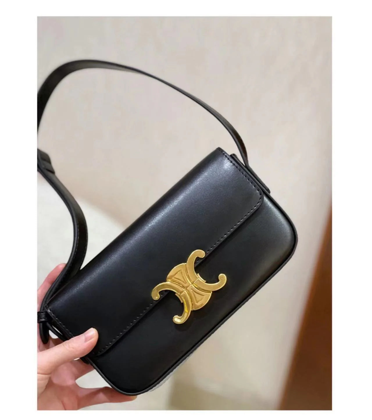 New Niche Superior Texture Underarm Bag Shoulder Handbag 1024041511