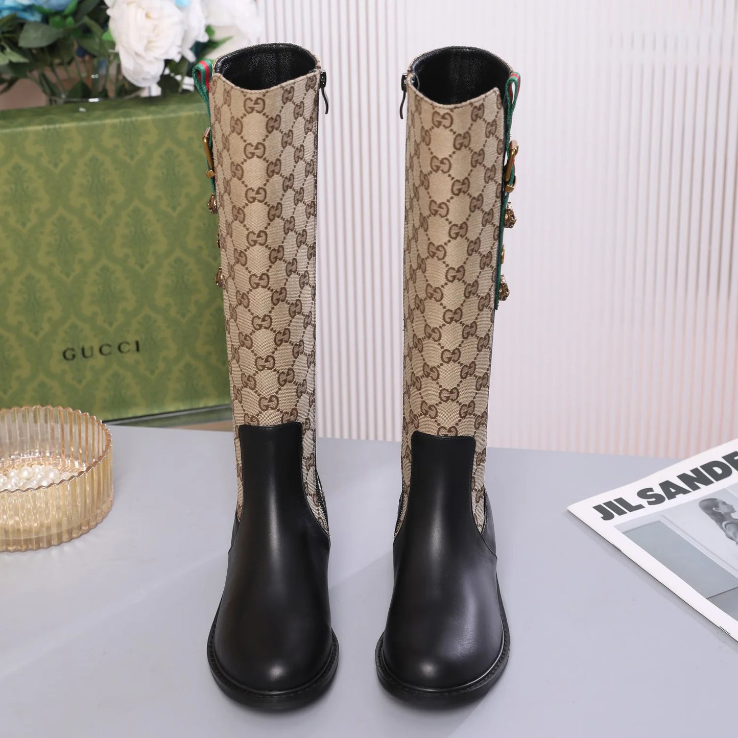 GG Classic Versatile Knee-High Boots 1025101003