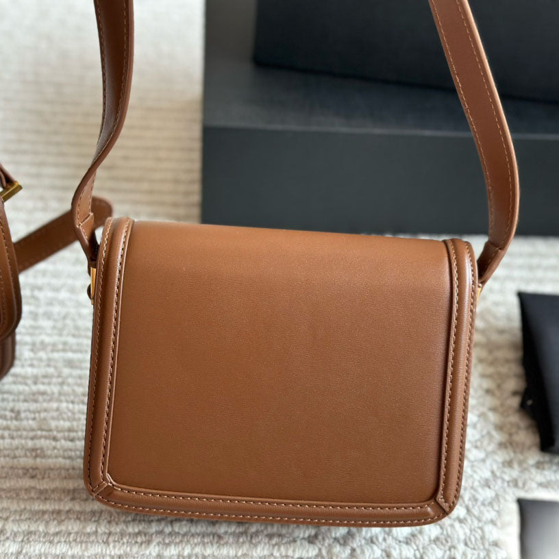 YS Toothpick pattern Box leather bag fb0424091025