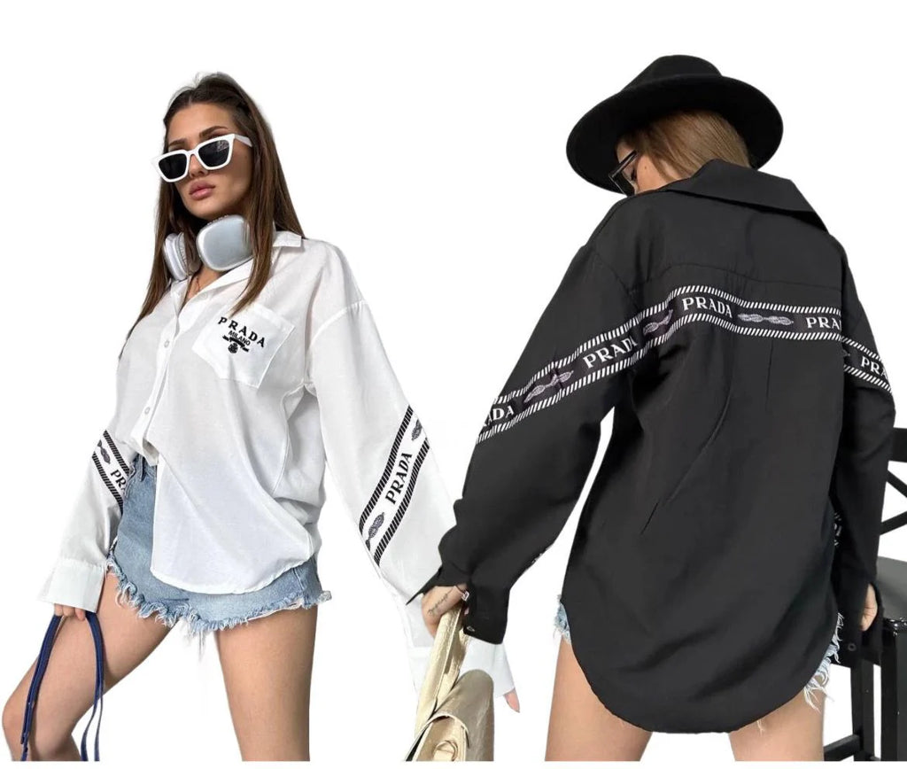 New Ladies Loose Casual Elegant Shirt 102402109