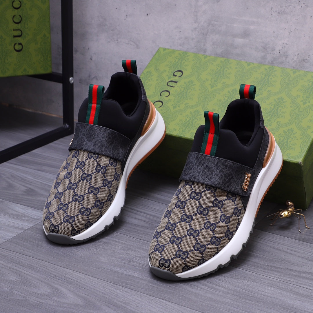 GG slip-on printed sneakers 0724052703