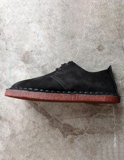 Soft Sole Comfortable Leather Flat Shoes for Men & Women 35-45