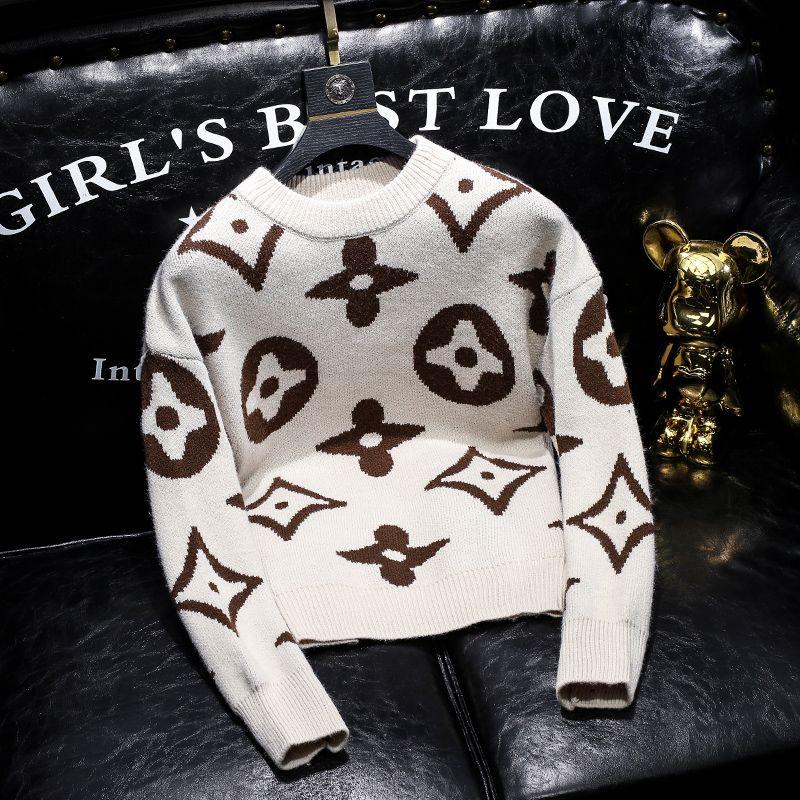 New Fashion Slim Fit Round Neck Sweater 1023121303