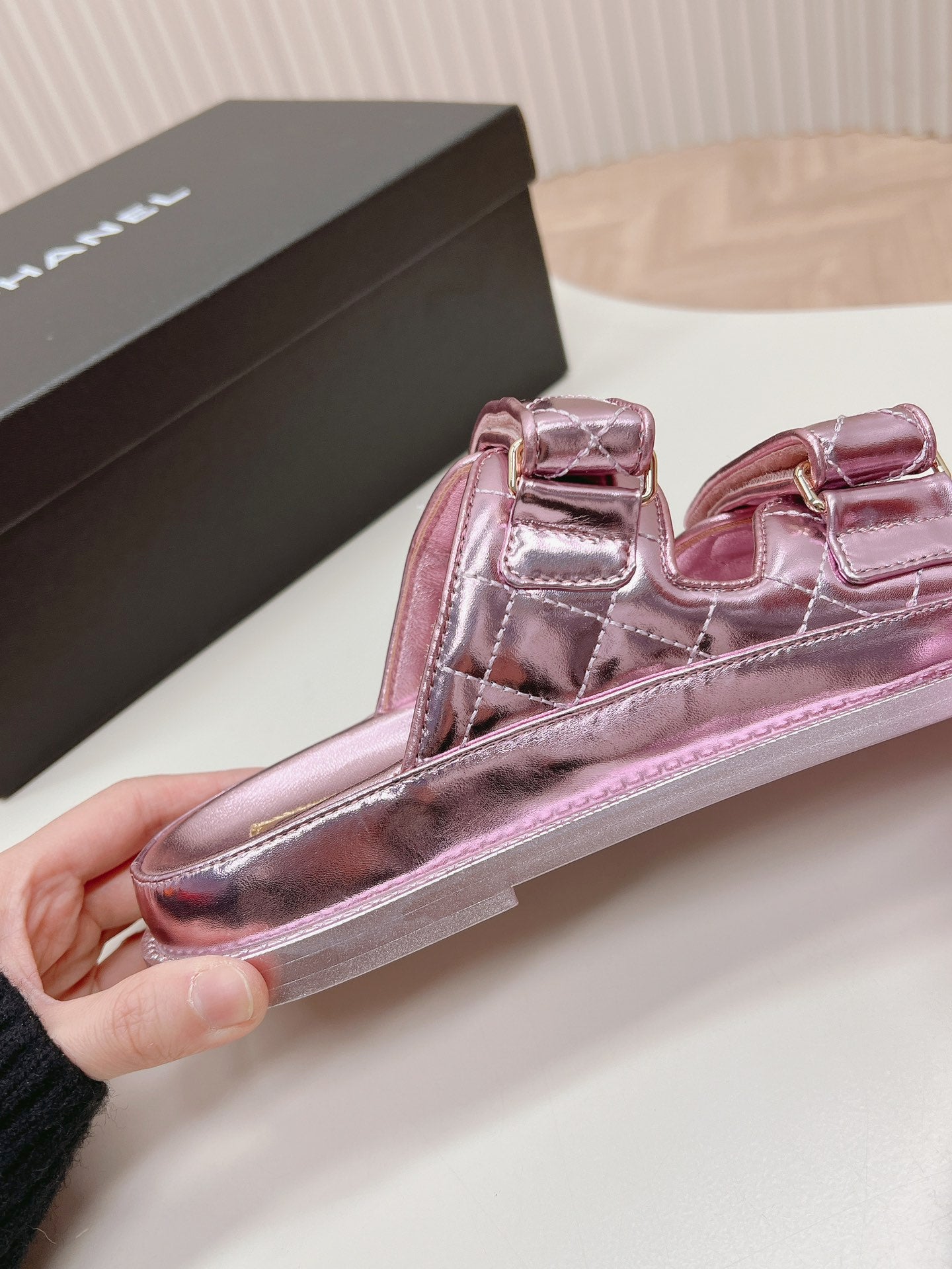 Chane1 top fashion diamond sandals 0724030814