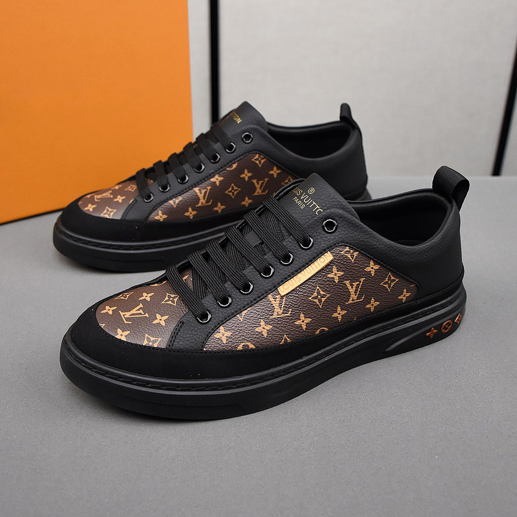 New V Logo Handmade men's sneakersXC052024031401