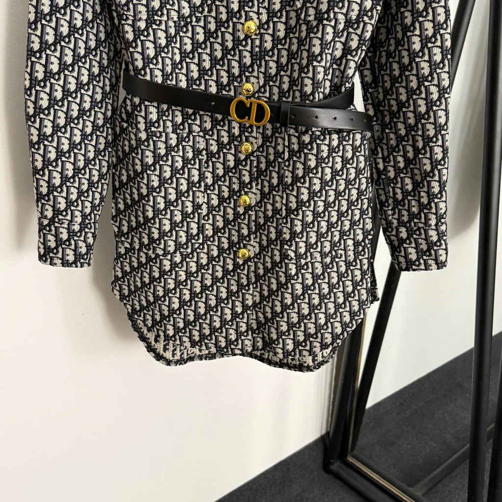 New Vintage DR Stand Collar Long-Sleeve Shirt 1025102103