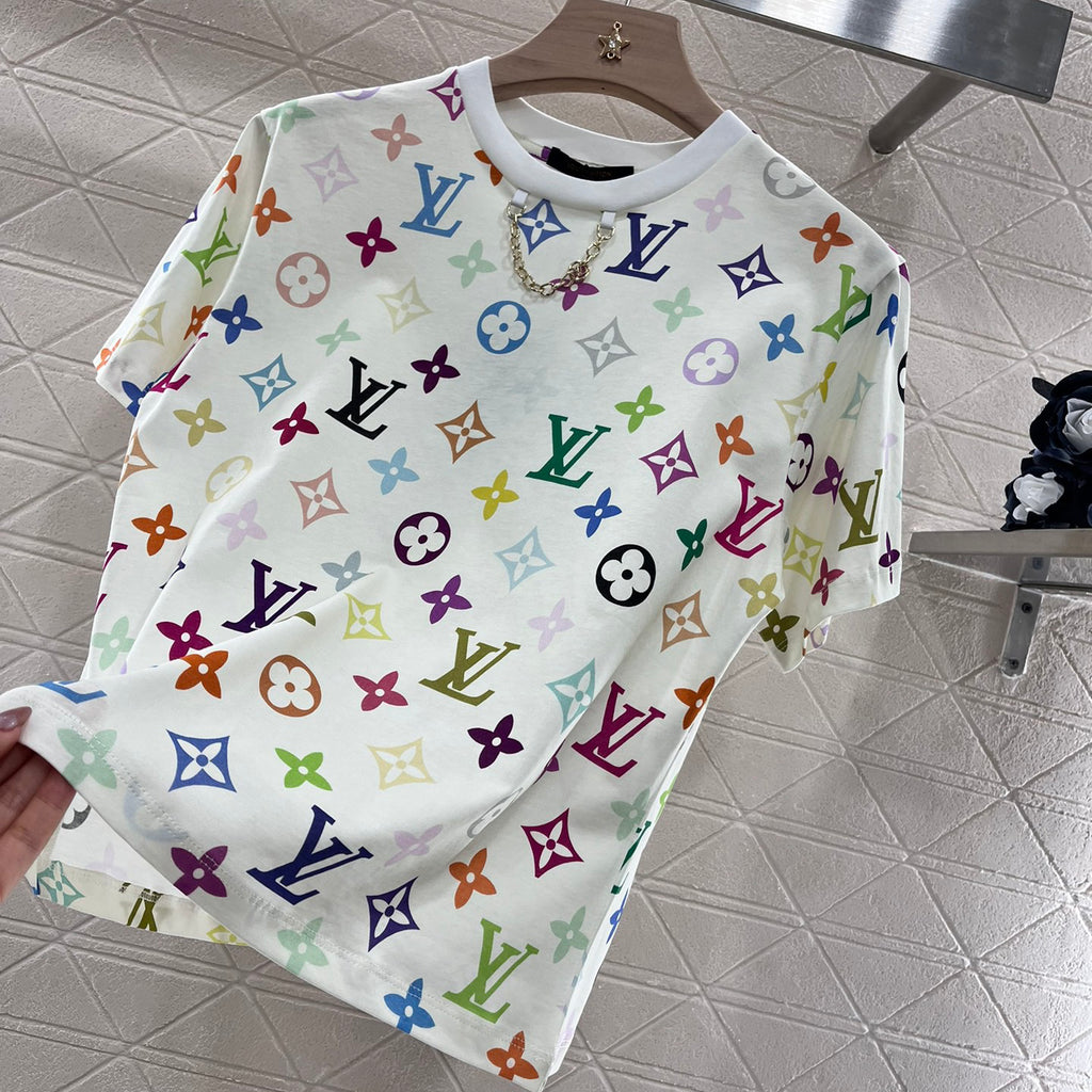 LVV Fashion Women's Printed T-shirt 0725021001