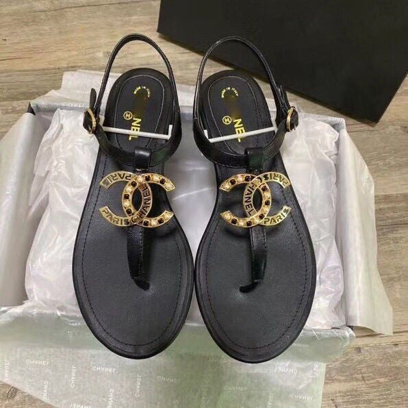 Fashion New Camellia Flip Sandals PD1023071924