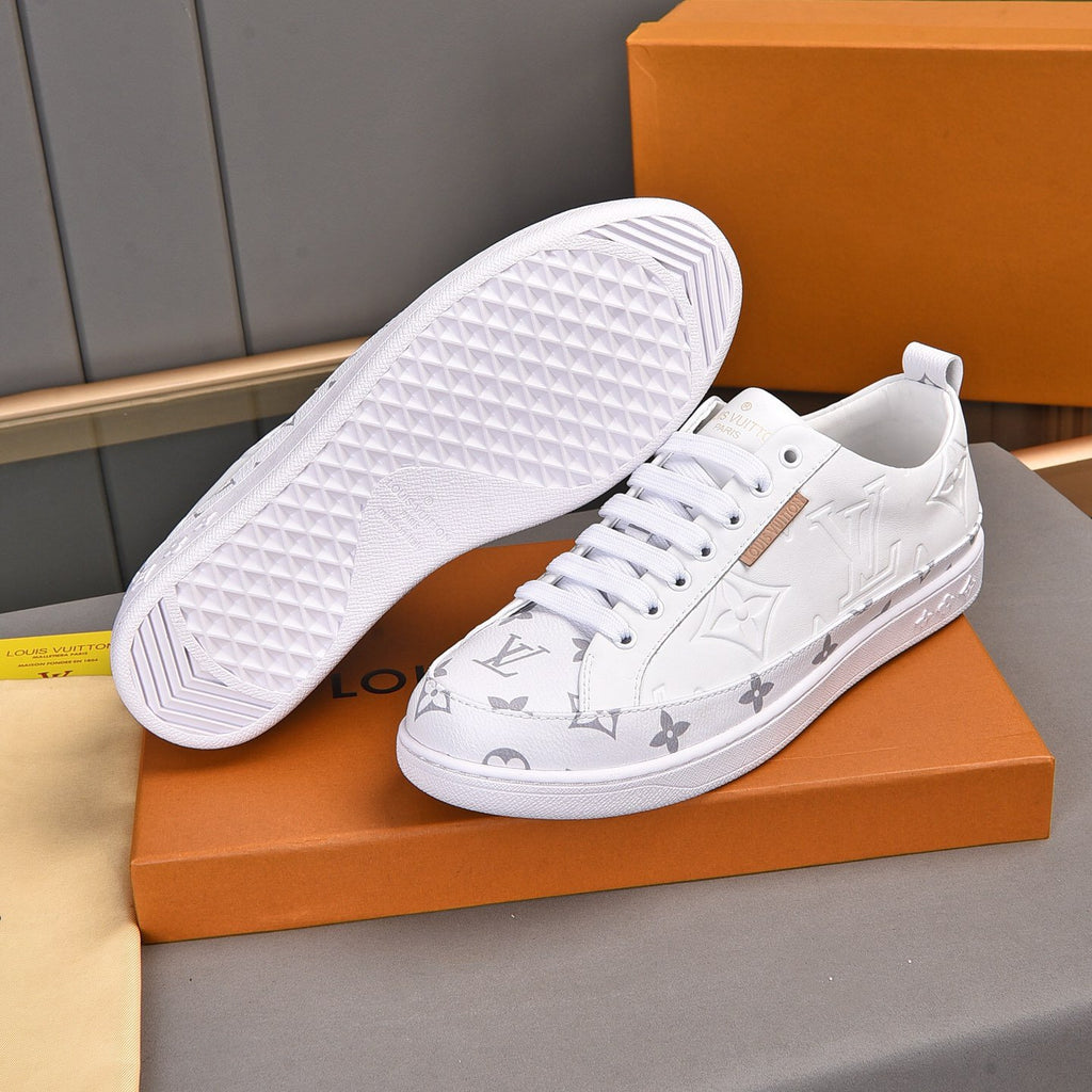 Leisure Pattern Two Tone Trendy Low-top Shoes