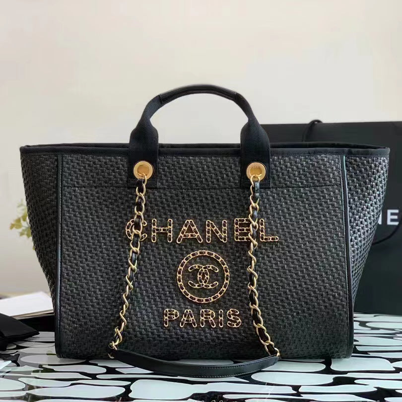 TOTE BAG IN GOLDTONE MENTAL