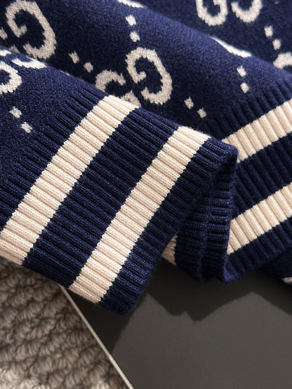 GG Fashion Print Crewneck Sweater 0724121810