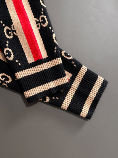 GG Fashion Print Crewneck Sweater 0724121810