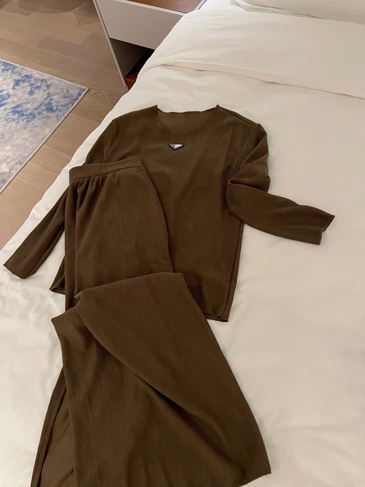 PRD Classic Long Sleeve Maxi Dress Set 0724101106