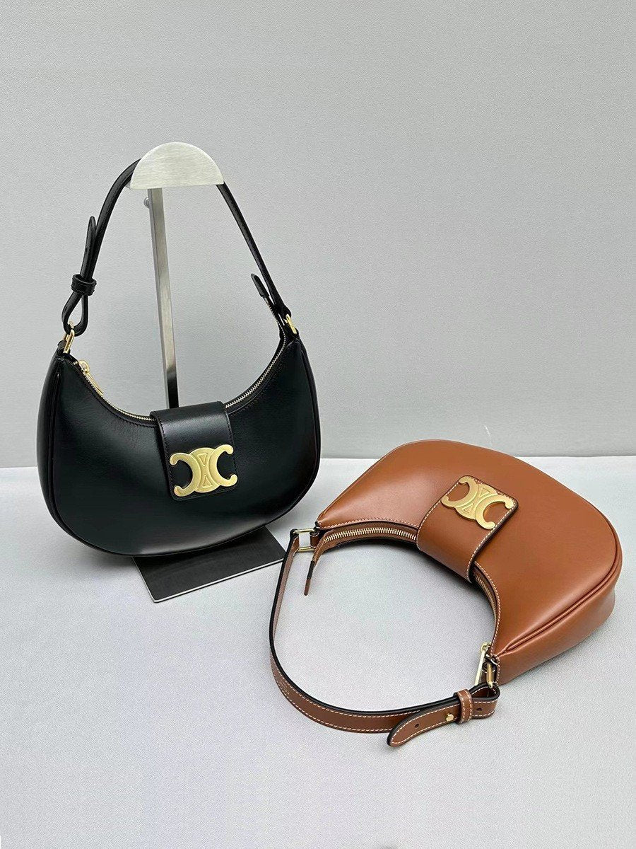 New Vintage Old Flower Portable Crescent Bag 1024041126