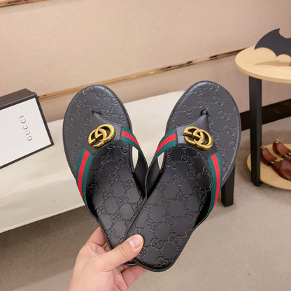 Men's summer luxury new Gucci slippers