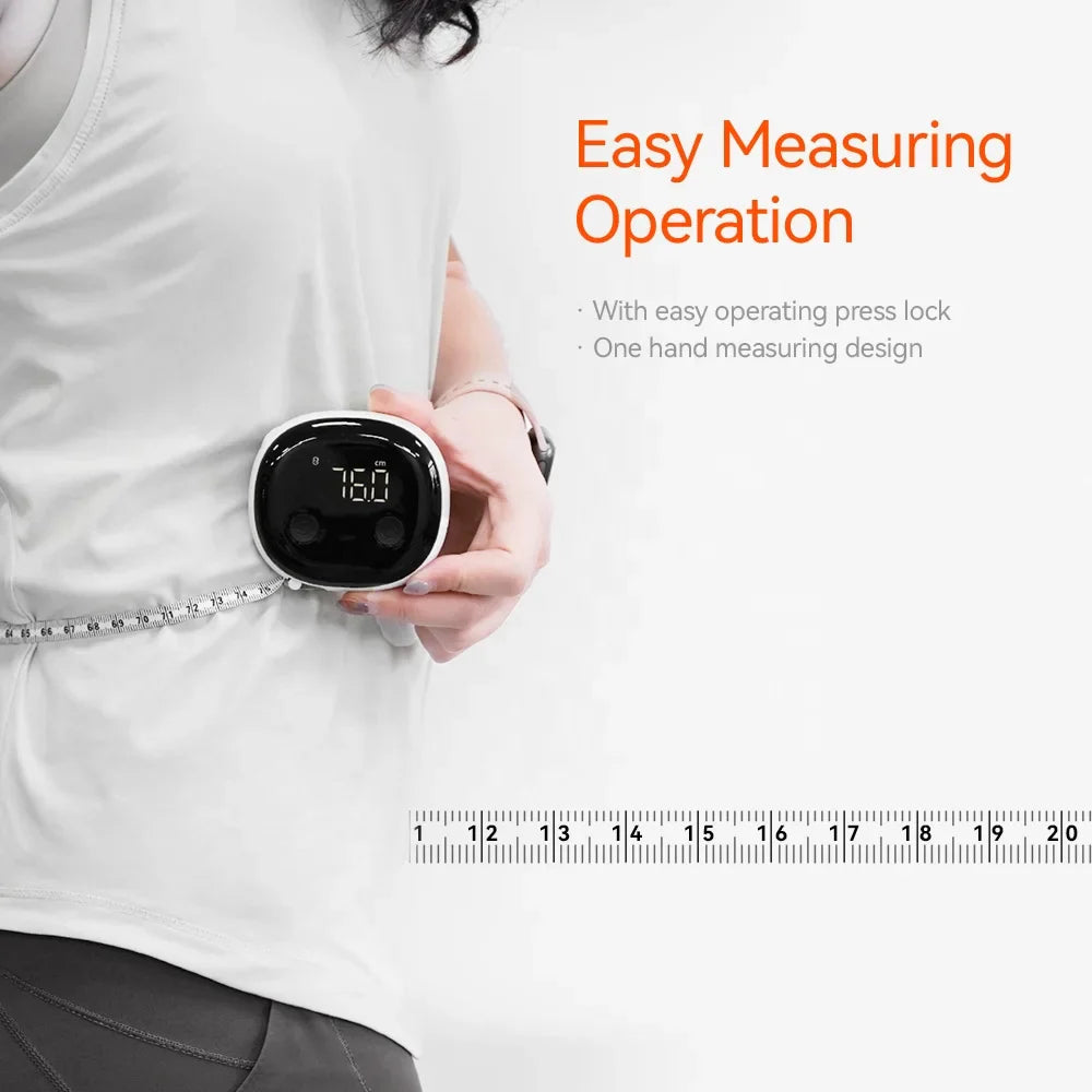 Smart Digital Body Measuring Tape Innovative Tape Measure with Fitdays