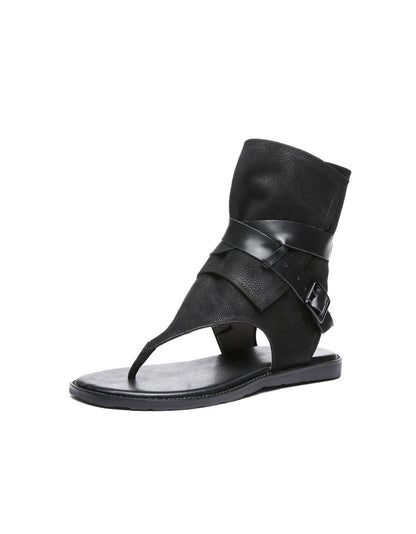 Handmade Ankle Strap Vintage Thong Sandals