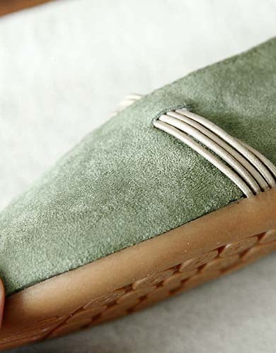 Women's Suede Light Weight Retro Flat Shoes