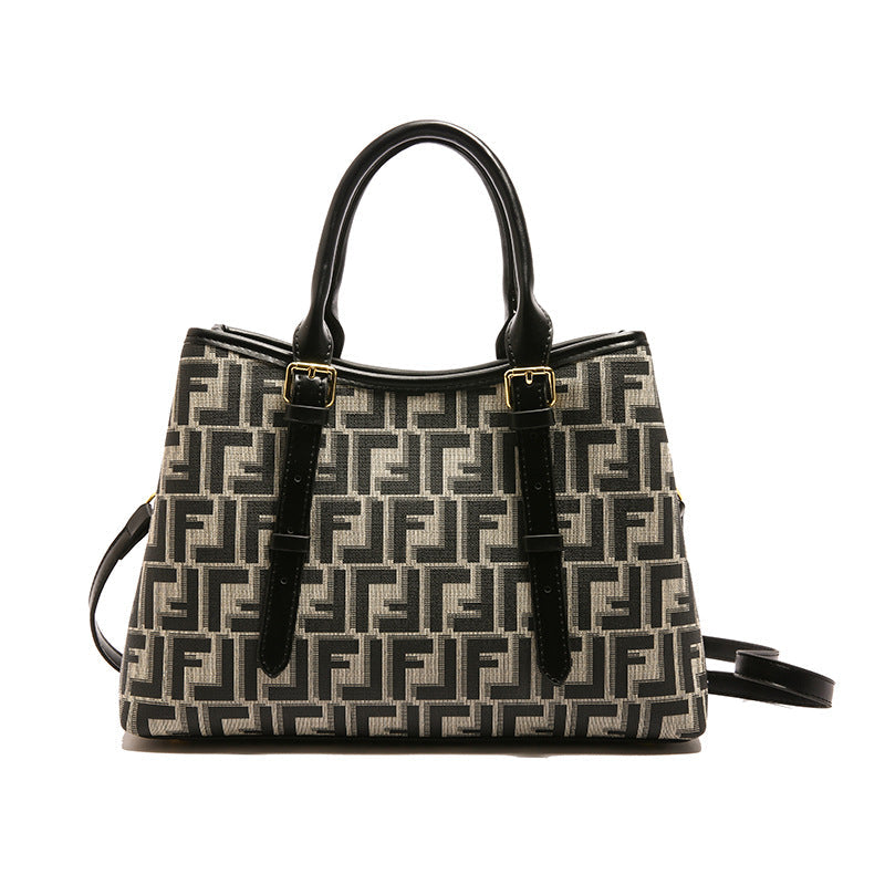 Retro single-shoulder crossbody bag 2025080801