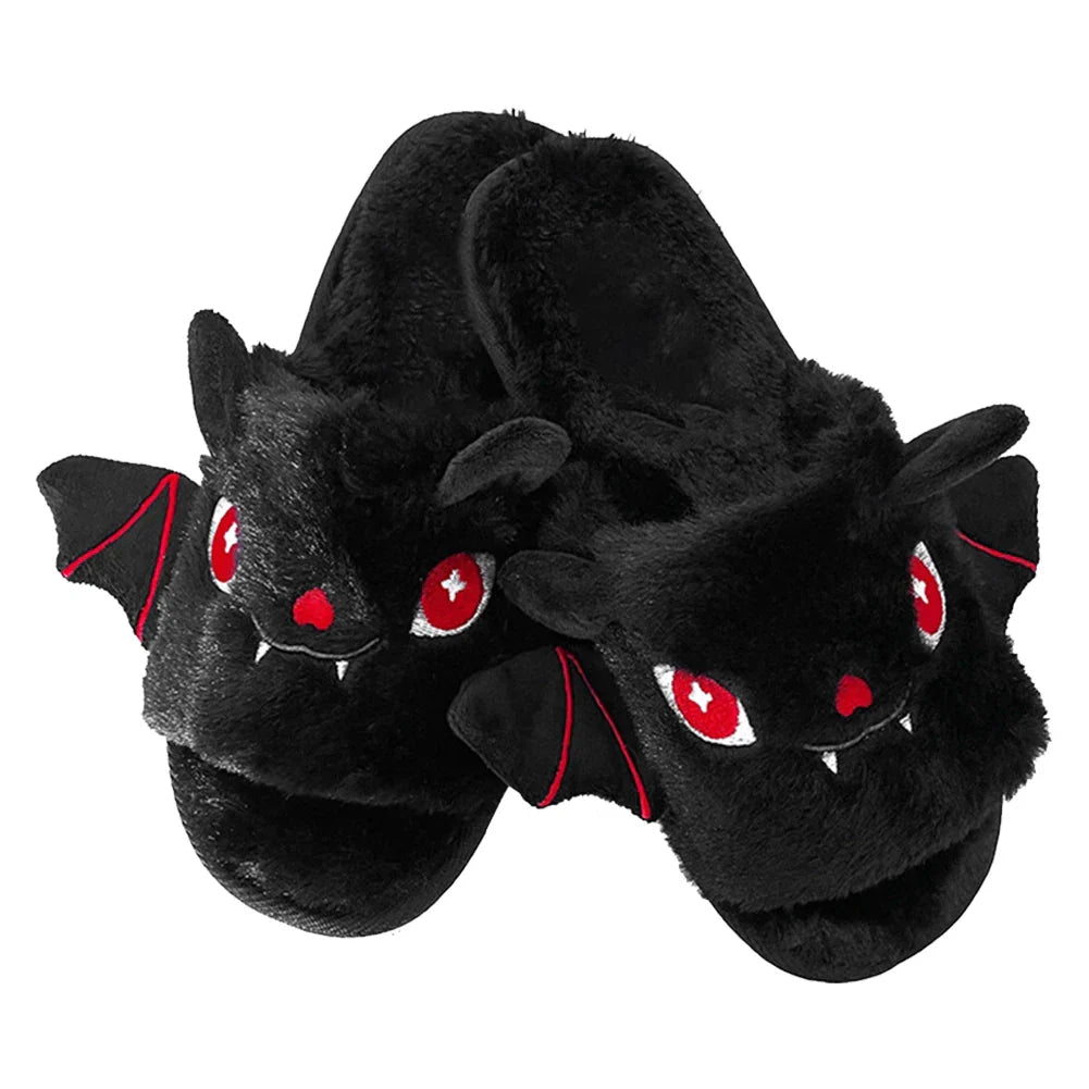 Halloween Bat Slippers Cute Bat Home Slippers