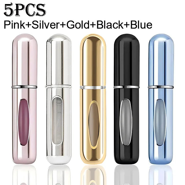 1/3/4/5 PCS mini refillable perfume portable atomizer bottle