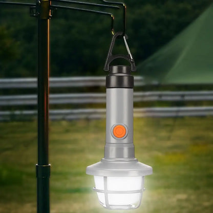 Four types of lighting strips with hooks for quick charging, waterproof, strong light camping lights