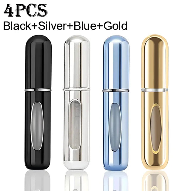 1/3/4/5 PCS mini refillable perfume portable atomizer bottle
