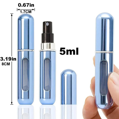 1/3/4/5 PCS mini refillable perfume portable atomizer bottle
