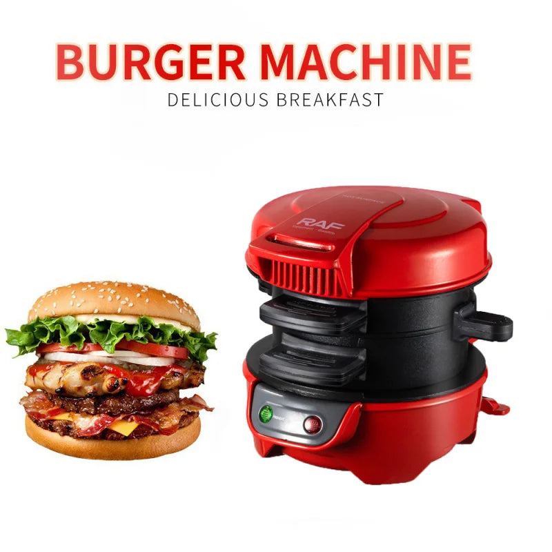 Three in one sandwich machine+electric grill with egg fryer and toaster