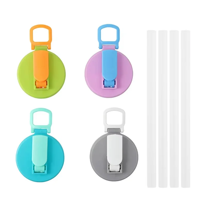 Hot selling 4 soda can lids, replace splash proof lid with straw cup