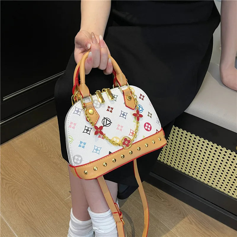 Luxury women's shell bag 2025073007