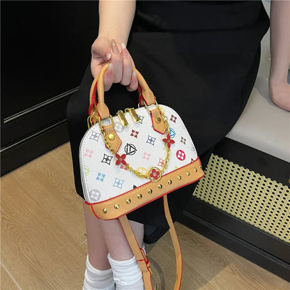 Luxury women's shell bag 2025073007