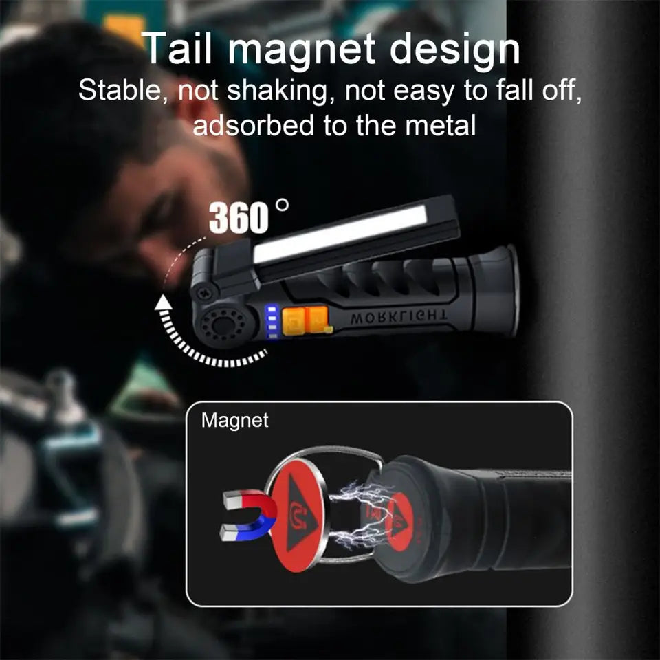 Rechargeable work light LED work light