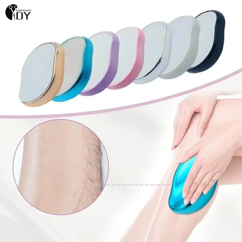 Nano painless hair removal device is safe, easy to clean, and reusable